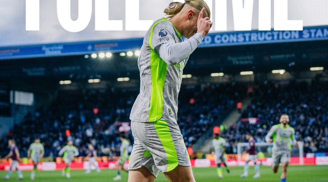MANCHESTER CITY BACK ON EPL NUMBER 1 SPOT, AS BURNLEY RELEGATES