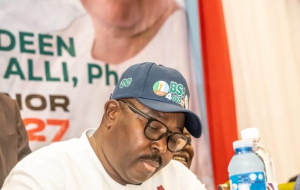 SENATOR ALLI GETS APC LEADER’S SUPPORT AHEAD OF PARTY’S PRIMARIES